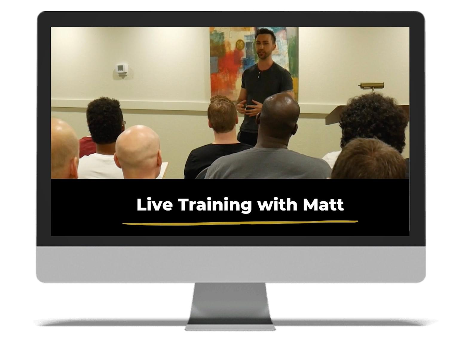 Matt Artisan teaching